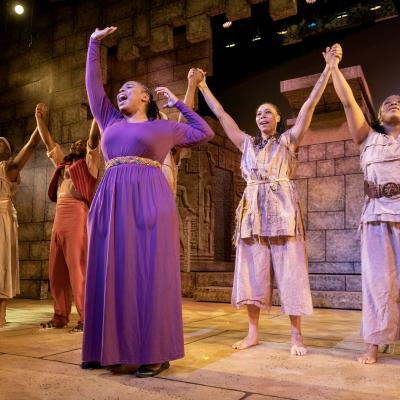 Brooke Jai and the cast of Aida - Photo by Dale Dong 