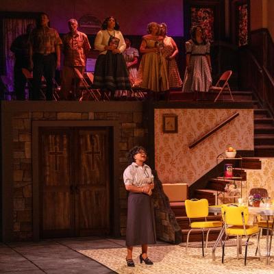 The cast of The Amen Corner - Photo by Dale Dong 