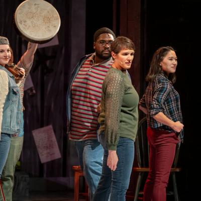 The cast of Come From Away - Photo by Dale Dong Photography