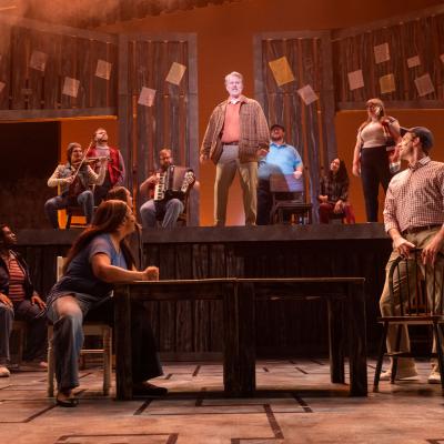 The cast of Come From Away - Photo by Dale Dong Photography