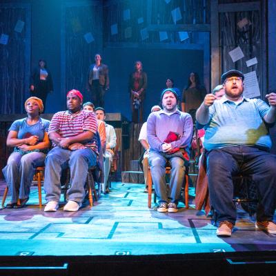 The cast of Come From Away - Photo by Dale Dong Photography