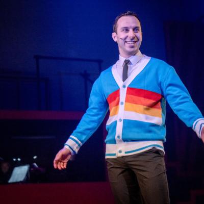 Andrew Allen as Bob Gaudio - Photo by Dale Dong 