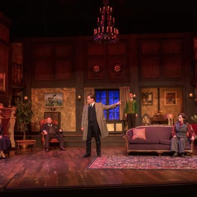 The cast of The Mousetrap - Photo by Dale Dong 