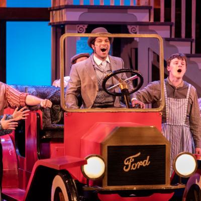 Michael Gault and the cast of Ragtime - Photo by Dale Dong 