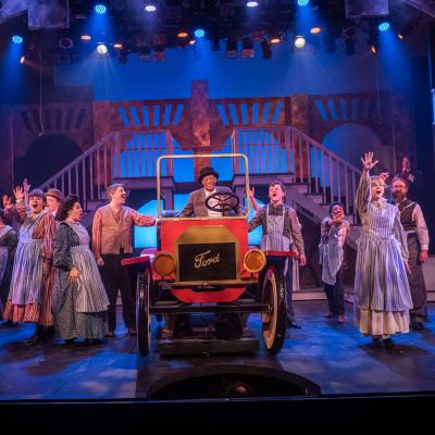 Brian Keith Johnson and the cast of Ragtime - Photo by Dale Dong 