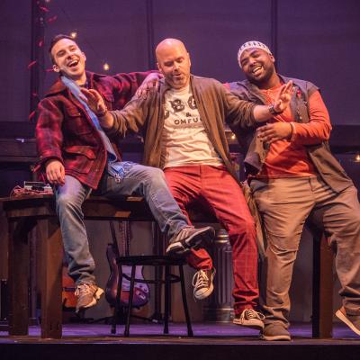 Andrew Allen, Adam Vigneault, and Anthony Woods-Mitchell - Photo by Dale Dong Photography