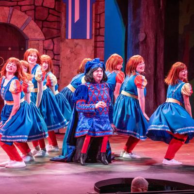 Dan Reichert and The Cast of Shrek - Photo by Dale Dong Photography 