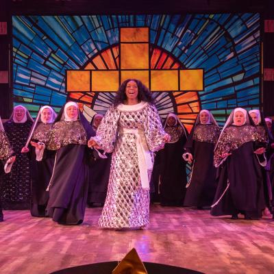 Brooke Jai and the cast of Sister Act - Photo by Dale Dong 