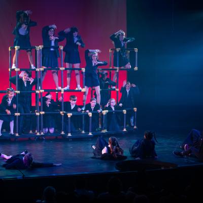 The cast of Matilda -  Photo by Dale Dong 