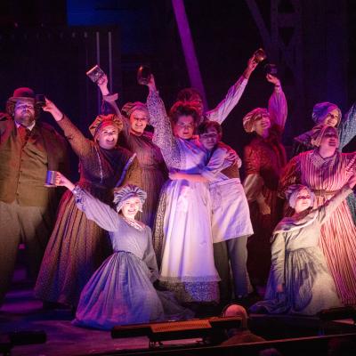 The cast of Sweeney Todd - Photo by Dale Dong 