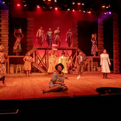 The cast of The Color Purple - Photo by Dale Dong 