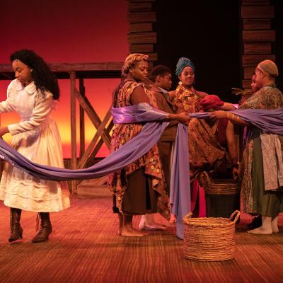 The cast of The Color Purple - Photo by Dale Dong 