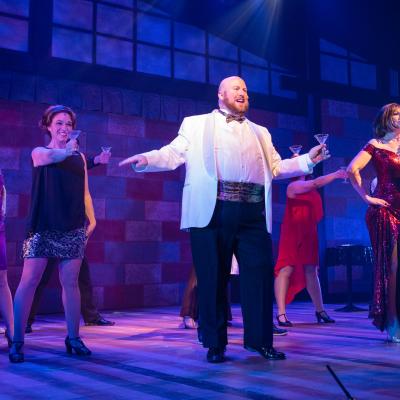 Brian O Jackson and the cast of The Prom - Photo by Dale Dong