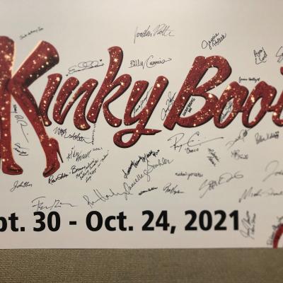 It's time to auction off the 21-22 signed lobby banners!