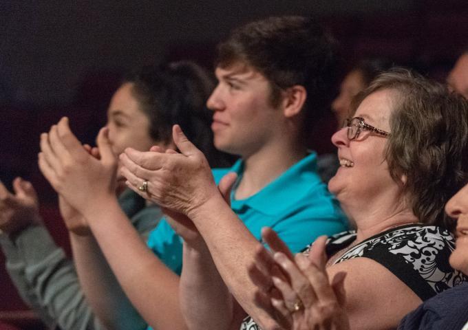 audience members